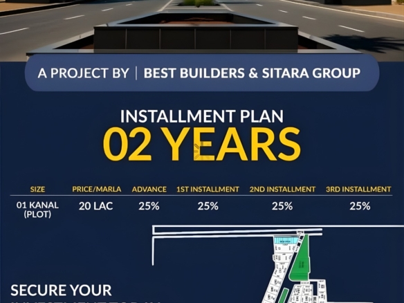 sitara villas installment plots